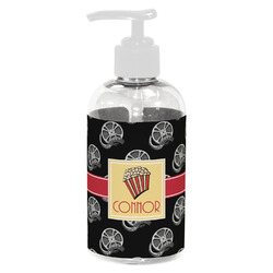 Movie Theater Plastic Soap / Lotion Dispenser (8 oz - Small - White) (Personalized)