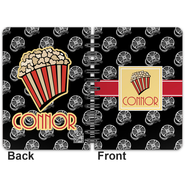 Movie Theater Spiral Journal 5 x 7 - Apvl