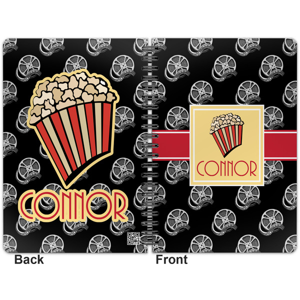 Movie Theater Spiral Journal 7 x 10 - Apvl