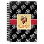 Movie Theater Spiral Notebook - 7x10 w/ Name or Text
