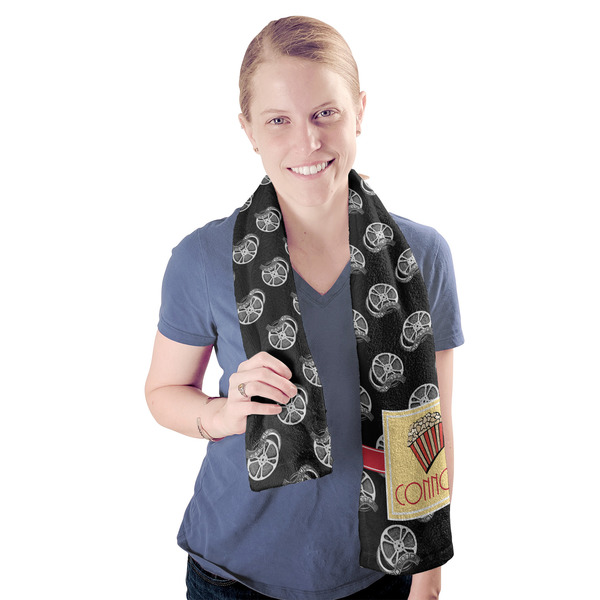 Movie Theater Sport Towel - Exercise use - Model