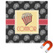 Movie Theater Square Car Magnet - 6" w/ Name or Text