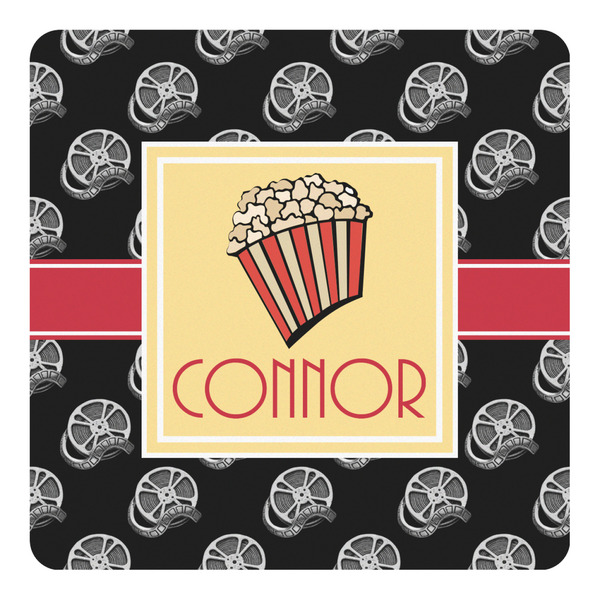 Custom Movie Theater Square Decal - Large w/ Name or Text