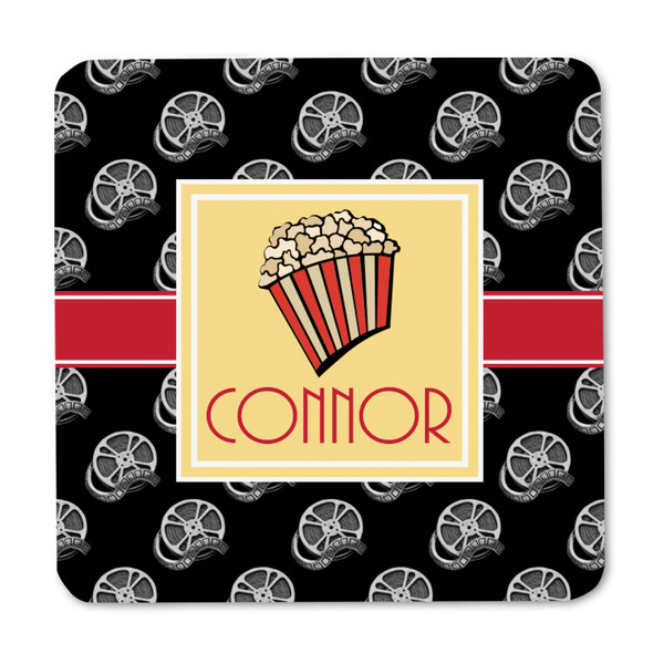 Movie Theater Square Fridge Magnet - FRONT