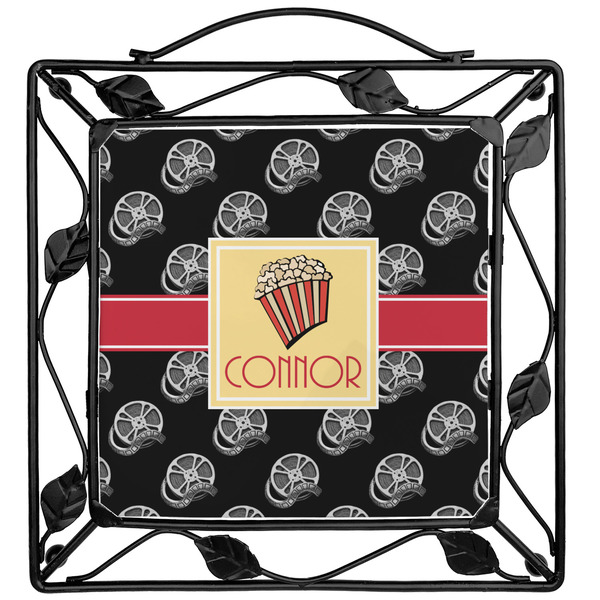 Custom Movie Theater Square Trivet (Personalized)