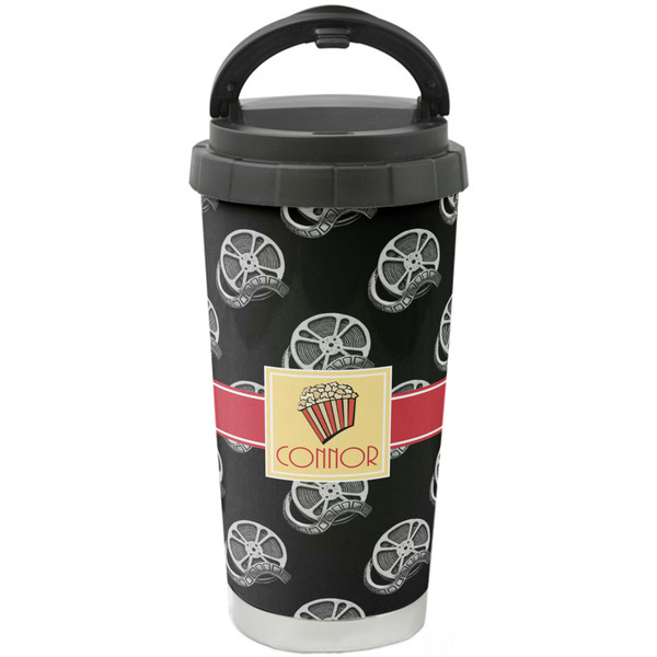 Custom Movie Theater Stainless Steel Coffee Tumbler (Personalized)