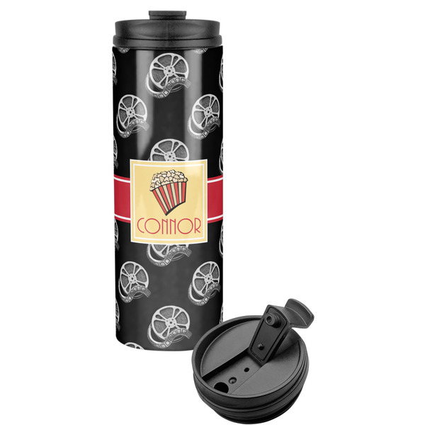 Custom Movie Theater Stainless Steel Skinny Tumbler (Personalized)