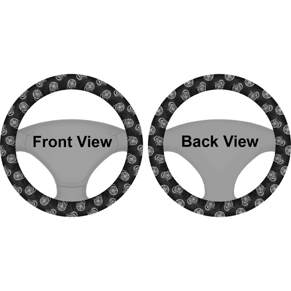 Movie Theater Steering Wheel Cover- Front and Back