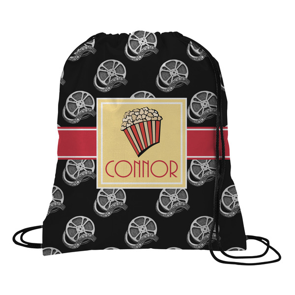 Custom Movie Theater Drawstring Backpack - Medium w/ Name or Text