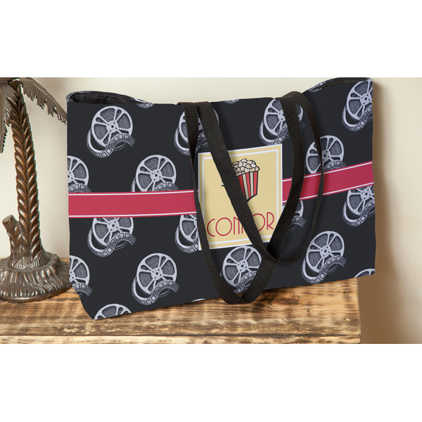 Movie Theater Tote w/Black Handles - Lifestyle View