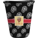 Movie Theater Waste Basket - Double Sided (Black) (Personalized)