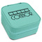 Movie Theater Travel Jewelry Boxes - Leatherette - Teal - Angled View