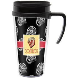 Movie Theater Acrylic Travel Mug with Handle (Personalized)