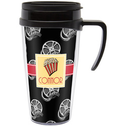 Movie Theater Acrylic Travel Mug with Handle (Personalized)