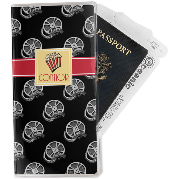 Custom Movie Theater Travel Document Holder
