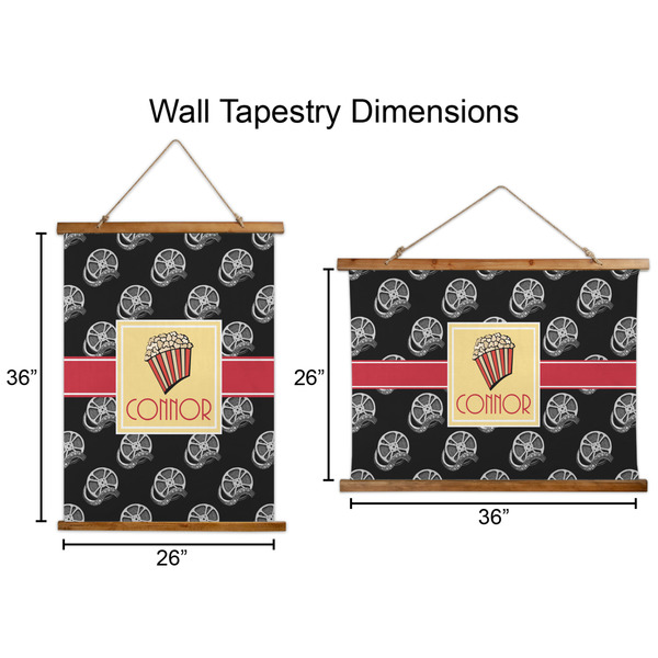 Movie Theater Wall Hanging Tapestries - Parent/Sizing