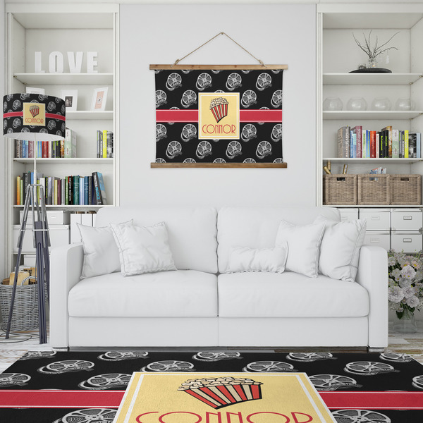 Movie Theater Wall Hanging Tapestry - IN CONTEXT