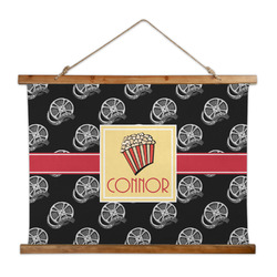 Movie Theater Wall Hanging Tapestry - Wide (Personalized)