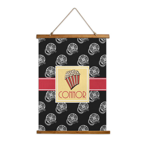 Custom Movie Theater Wall Hanging Tapestry - Tall (Personalized)