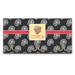 Movie Theater Wall Mounted Coat Rack w/ Name or Text