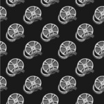 Movie Theater Wallpaper & Surface Covering (Water Activated 24"x 24" Sample)