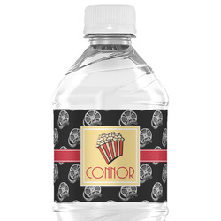 Movie Theater Water Bottle Labels - Custom Sized (Personalized)
