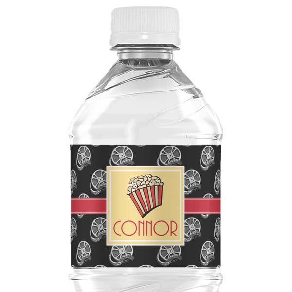 Custom Movie Theater Water Bottle Labels - Custom Sized (Personalized)