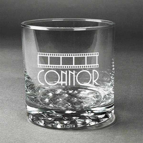 Custom Movie Theater Whiskey Glass - Engraved (Personalized)