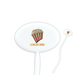 Movie Theater Oval Plastic Stir Sticks (Personalized)