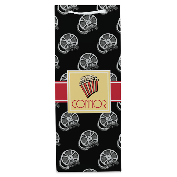 Movie Theater Wine Gift Bag - Gloss - Front
