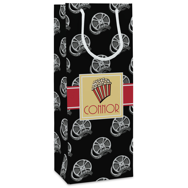 Custom Movie Theater Wine Gift Bags (Personalized)