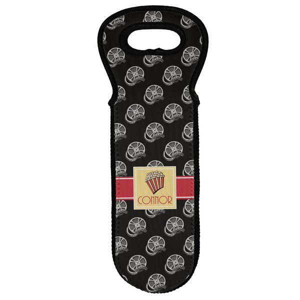 Custom Movie Theater Wine Tote Bag w/ Name or Text