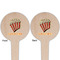Movie Theater Wooden 4" Food Pick - Round - Double Sided - Front & Back