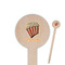 Movie Theater Wooden 6" Food Pick - Round - Closeup