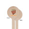 Movie Theater Wooden 6" Stir Stick - Round - Single Sided - Front & Back