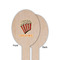 Movie Theater Wooden Food Pick - Oval - Single Sided - Front & Back