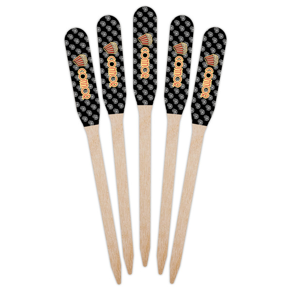 Movie Theater Wooden Food Pick - Paddle - Fan View