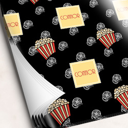 Movie Theater Wrapping Paper Sheets (Personalized)