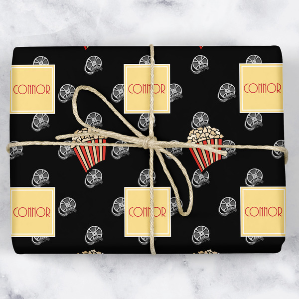 Custom Movie Theater Wrapping Paper (Personalized)