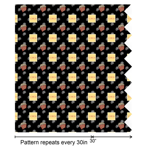 Movie Theater Wrapping Paper Roll - Satin - Partial Roll