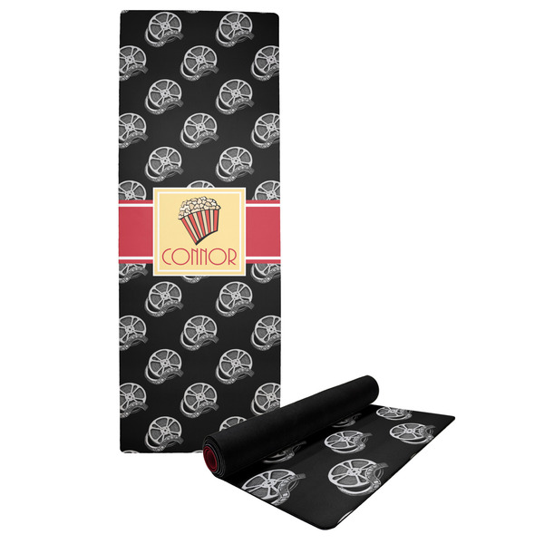 Custom Movie Theater Yoga Mat w/ Name or Text