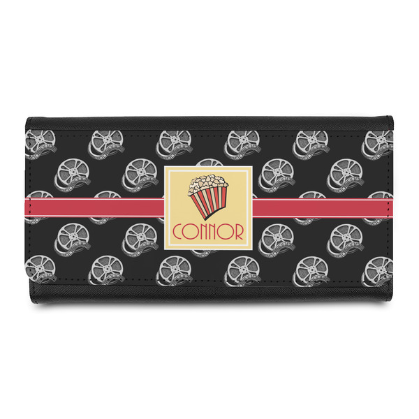 Custom Movie Theater Leatherette Ladies Wallet w/ Name or Text