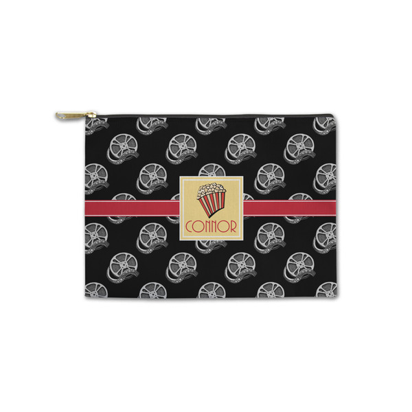 Custom Movie Theater Zipper Pouch - Small - 8.5"x6" w/ Name or Text