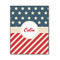 Stars and Stripes Wood Print - 11x14 (Personalized)