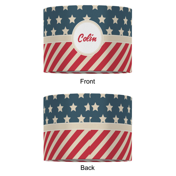 Stars and Stripes 12" Drum Lampshade - APPROVAL (Fabric)