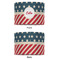 Stars and Stripes 12" Drum Lampshade - APPROVAL (Fabric)