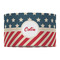 Stars and Stripes 12" Drum Lampshade - FRONT (Fabric)