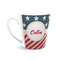 Stars and Stripes 12 Oz Latte Mug - Front