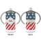 Stars and Stripes 12 oz Stainless Steel Sippy Cups - APPROVAL