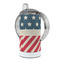 Stars and Stripes 12 oz Stainless Steel Sippy Cups - FULL (back angle)